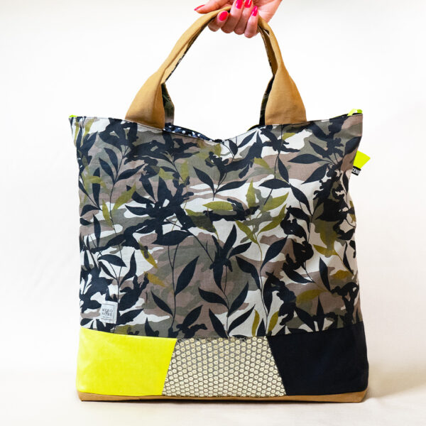 Borsa mimetica marrone